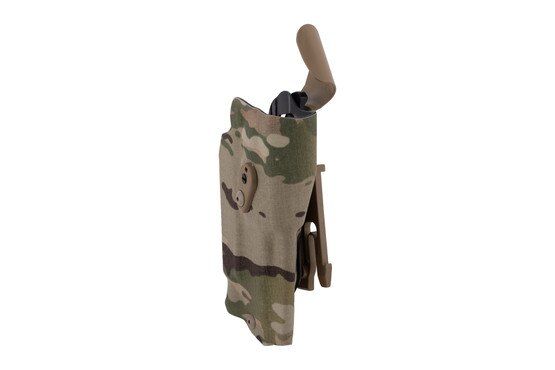 Safariland Holster for 2011 Staccato XC 5" with Surefire X300 has an open top design